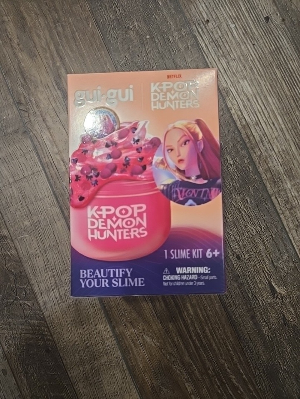 Gui Gui K-POP Demon Hunters Pink Slime Kit Netflix Beautify Your Slime